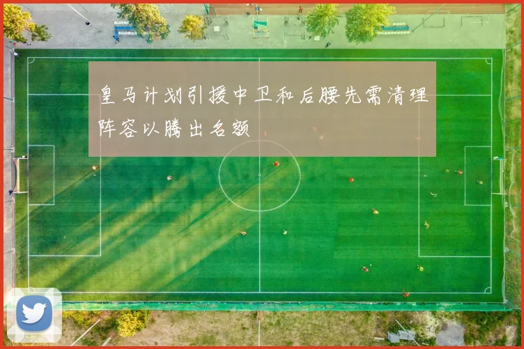 皇马计划引援中卫和后腰先需清理阵容以腾出名额